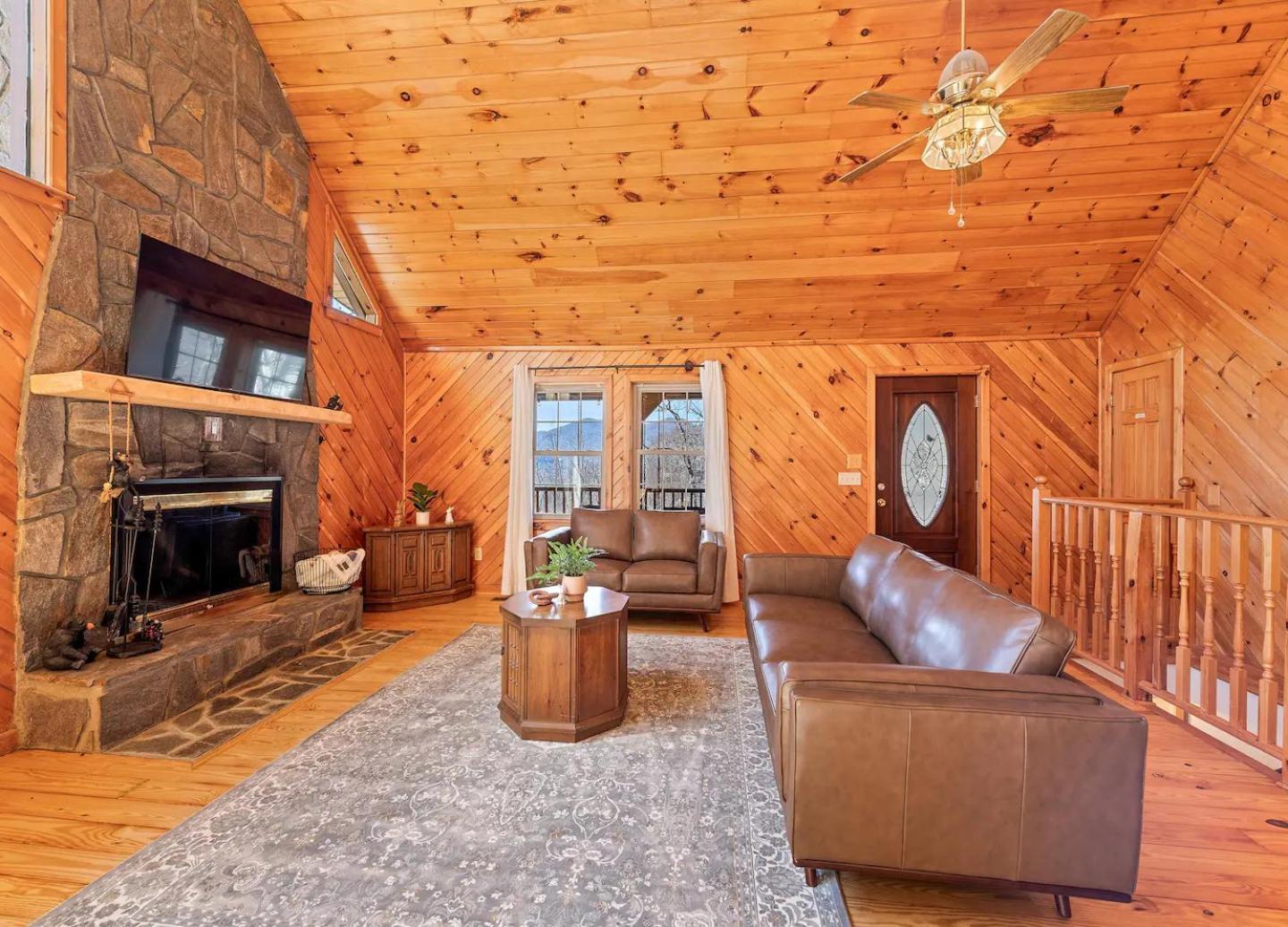 Maggie Valley Cabin With Beautiful Mountain Views, Hottub, Pet Friendly, Gameroom, Fireplace Екстер'єр фото